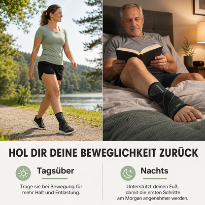 Knöchelbandage mit Stützgurt